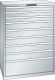 Schubladenschrank 9 Schubladen 1023x725x1450 RAL 7035 Lista 54x36E 78.192.020